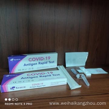 COVID-19 Antigen Test Cassette Throat and nasal for sale export